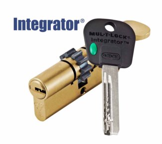 Integrator Mul-T-Lock цилиндр L 80 ТШ (35х45Т) кл/верт (латунь)